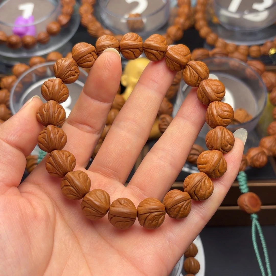 桃核吊坠野生玉龙脊13尺寸