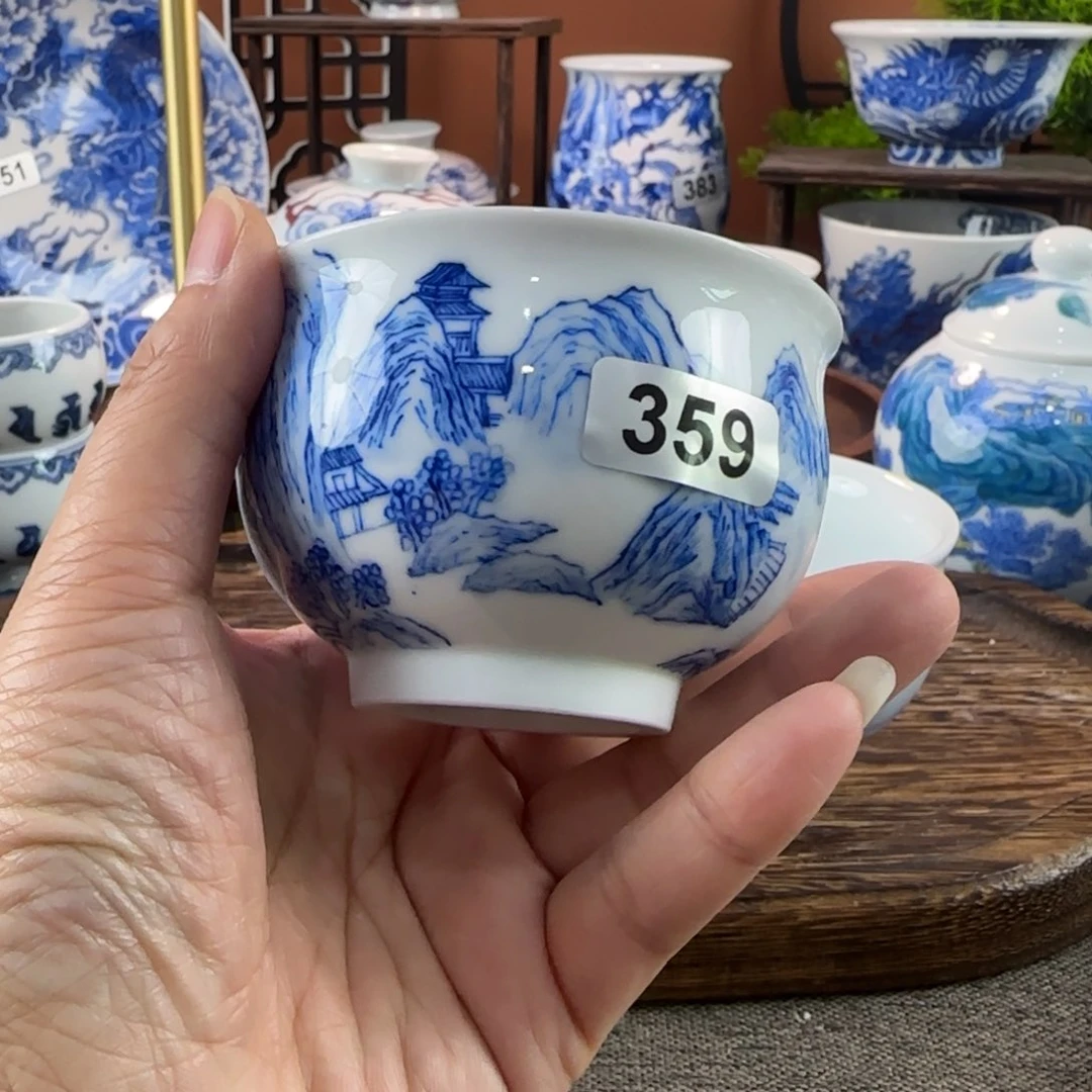 景德镇陶瓷手绘茶器359