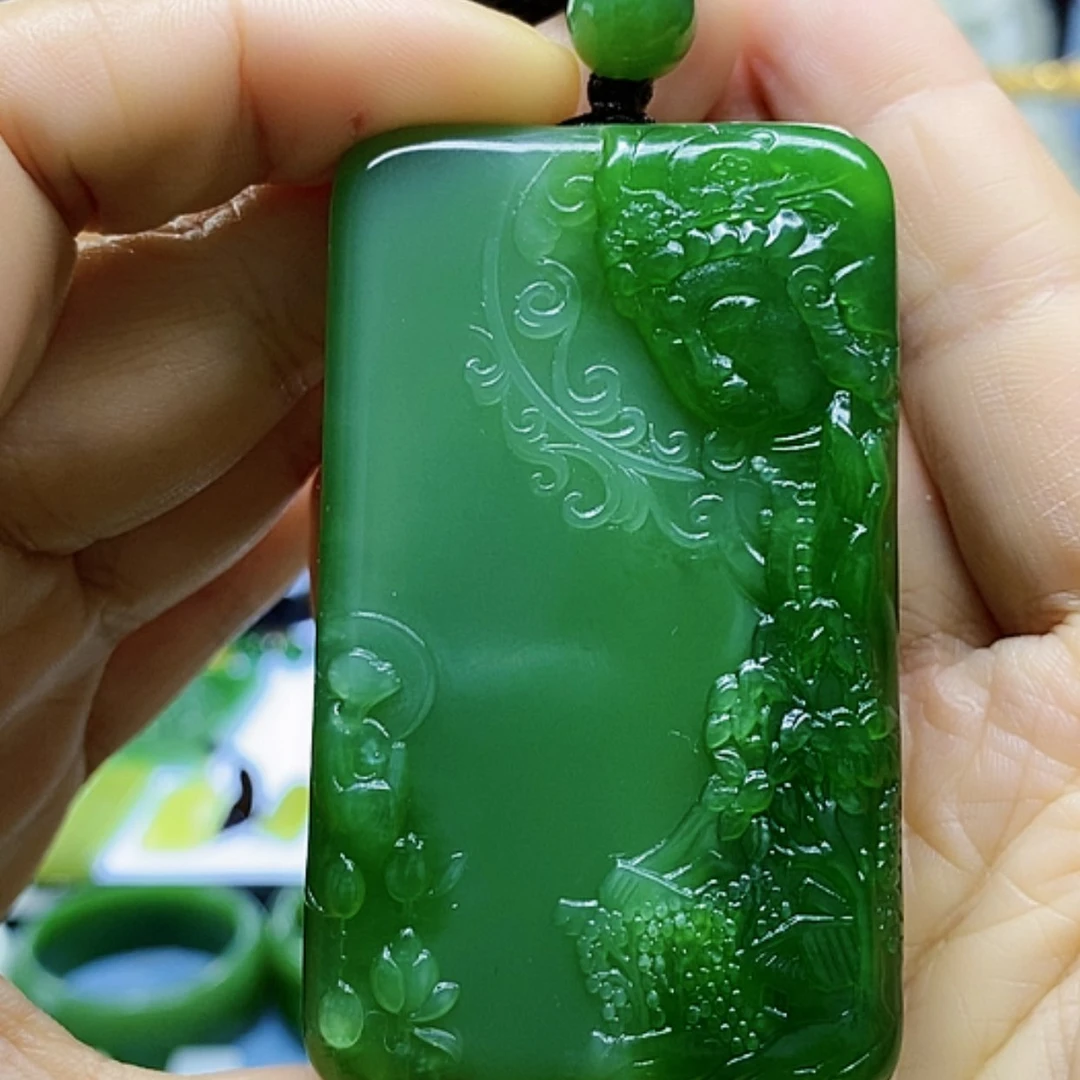 【闪购商品】和田玉（碧玉）挂件未镶嵌