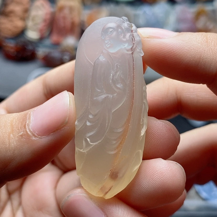 【闪购商品】未镶嵌吊坠定制玛瑙