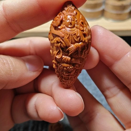 手串/手链橄榄核文殊菩萨