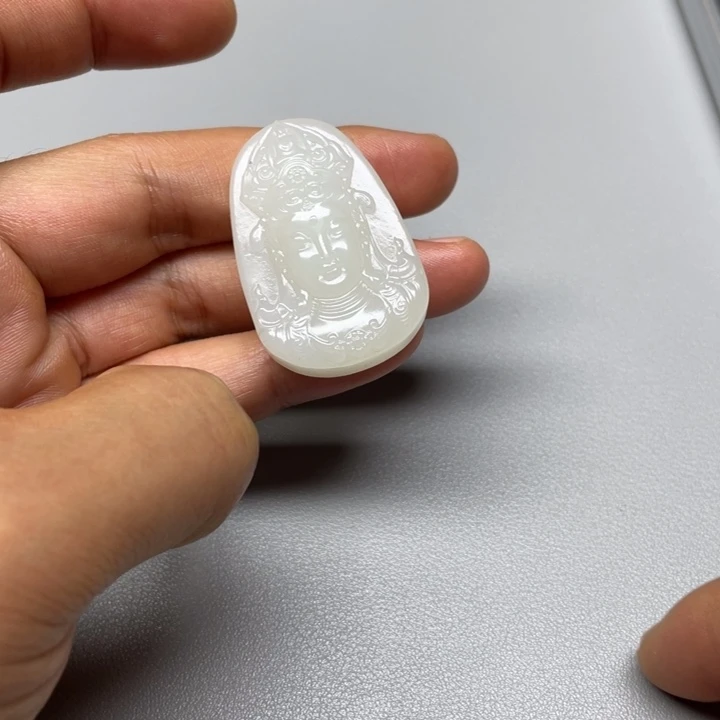 吊坠(不含链)未镶嵌和田玉难**涂