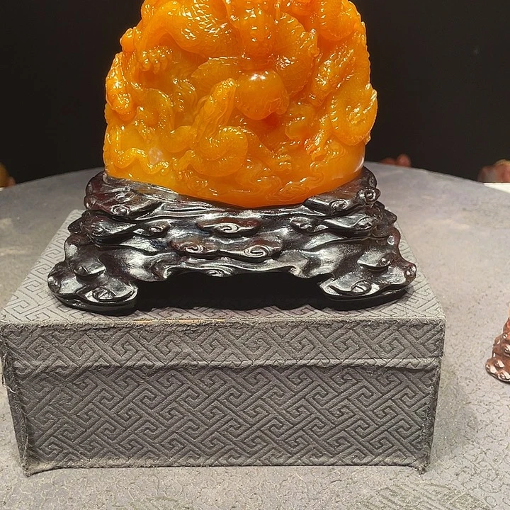 逐***原寿山石山水画作品欣赏