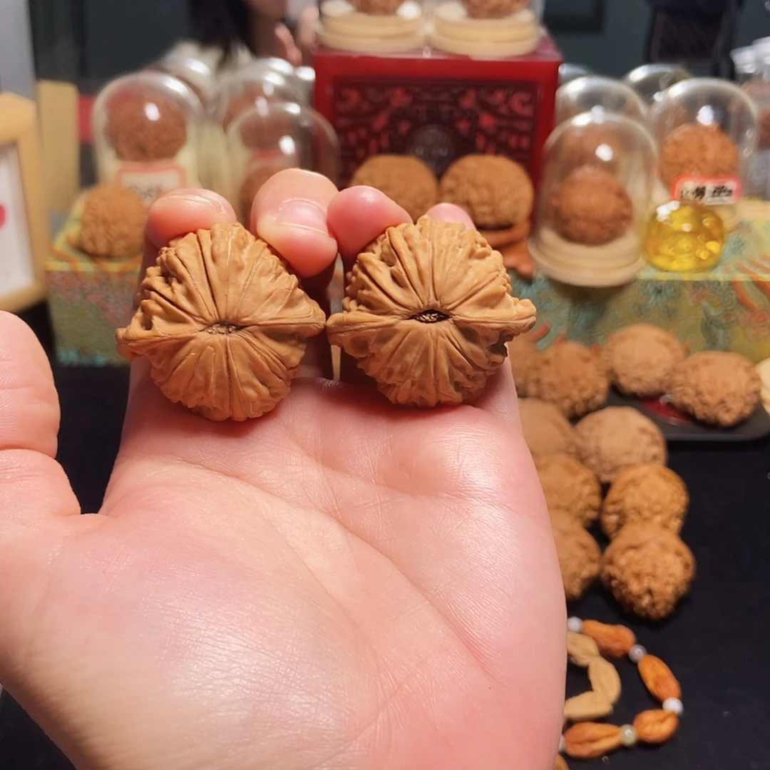 文玩核桃吊坠39磨盘全品