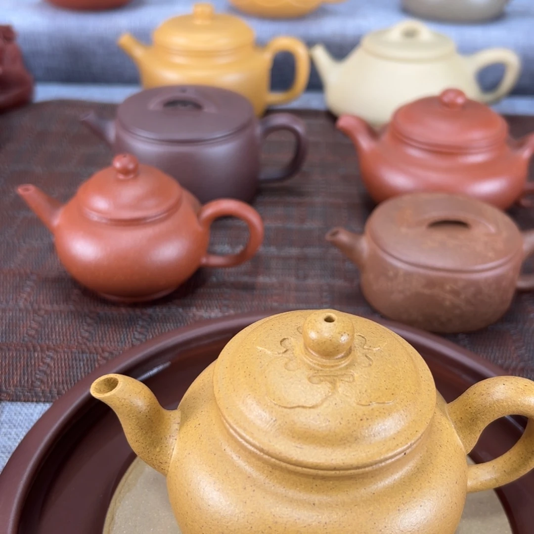 猜***哥茶壶紫砂老宕口如意