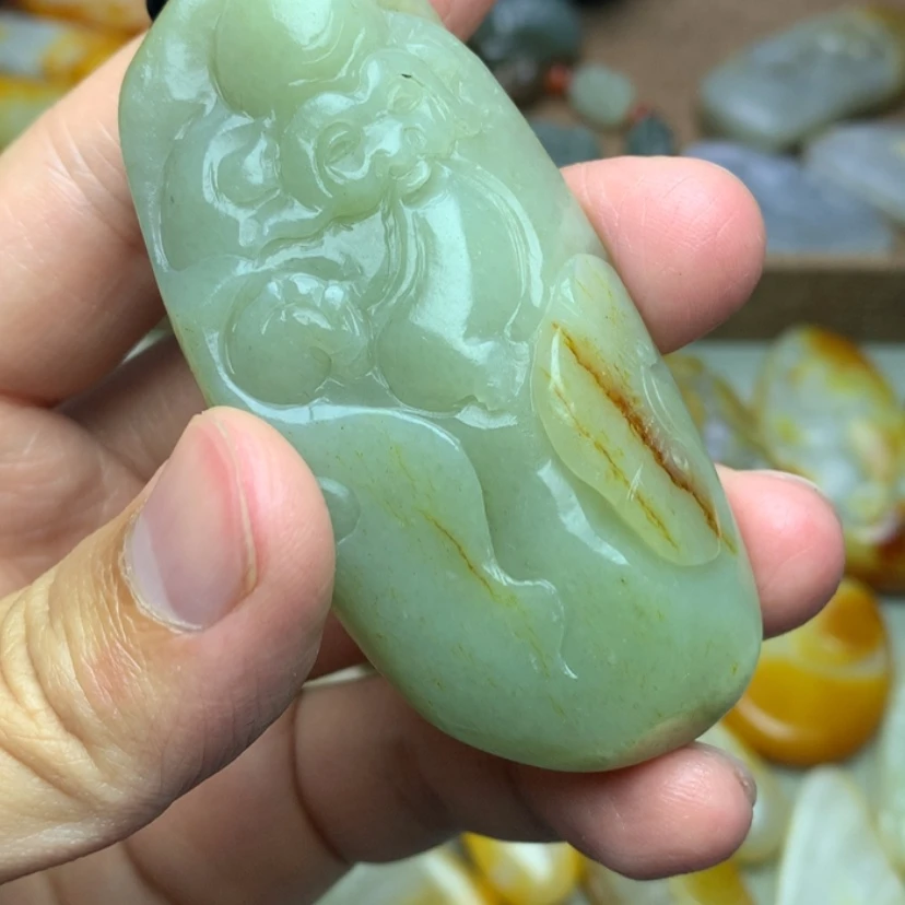 【闪购商品】颈饰未镶嵌和田玉