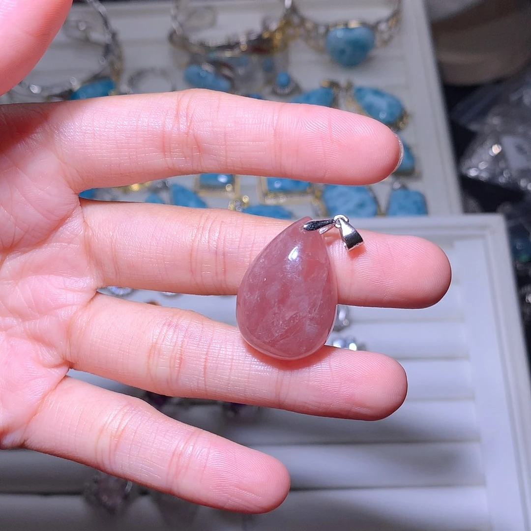 颈饰银S925镶嵌黄晶