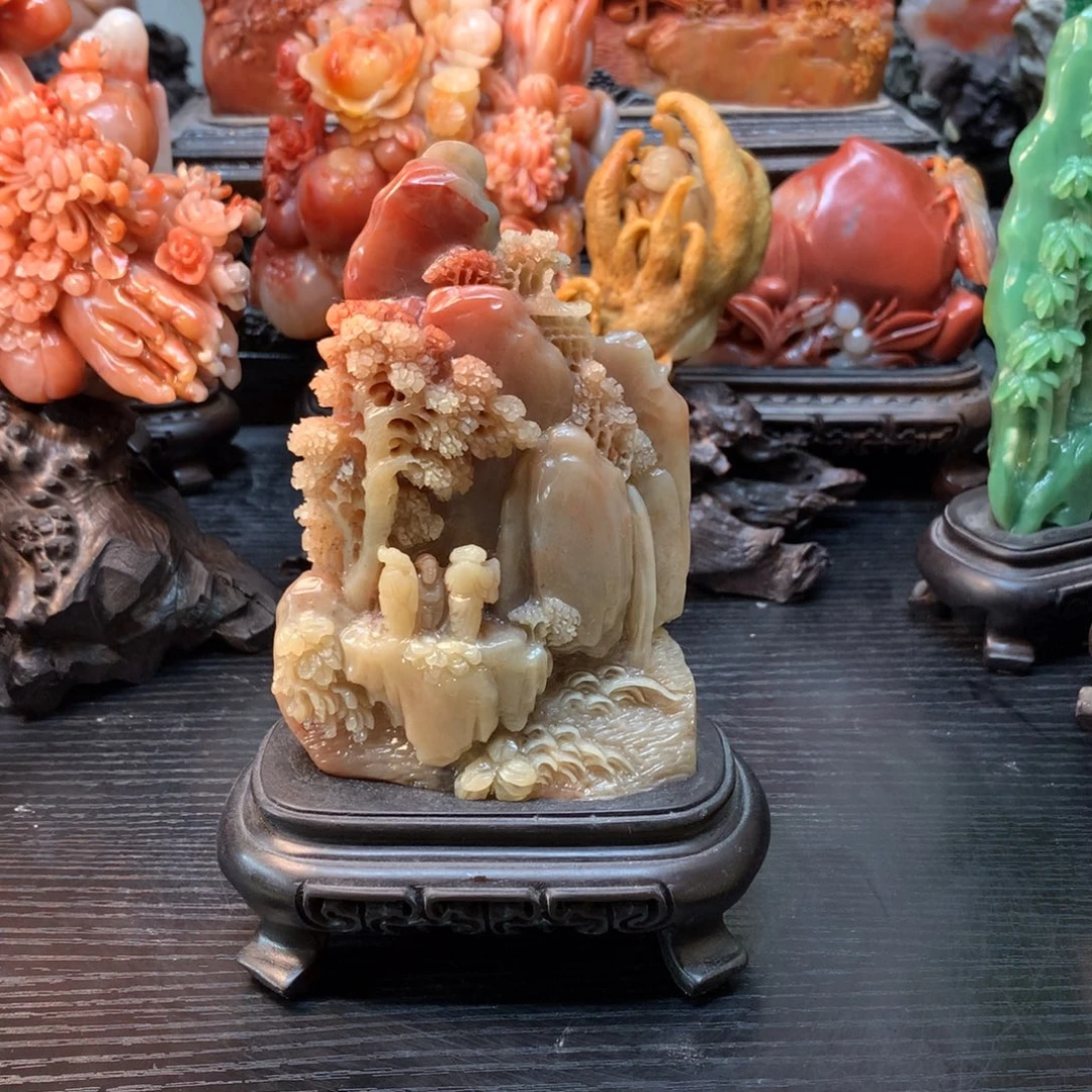 寿山石寿山石摆件