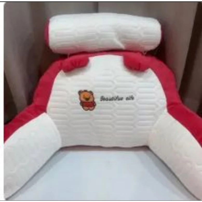 冰丝乳胶冰豆豆靠枕床上靠背枕床头腰枕靠背枕办公室腰靠垫2 FL