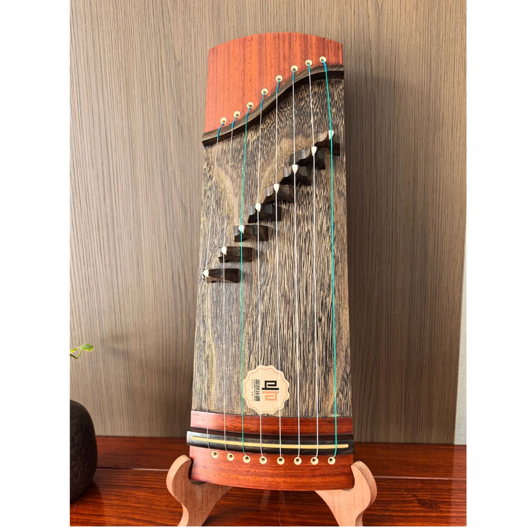 39cm迷你便携整挖古筝8弦专业初学者学习练指小古筝