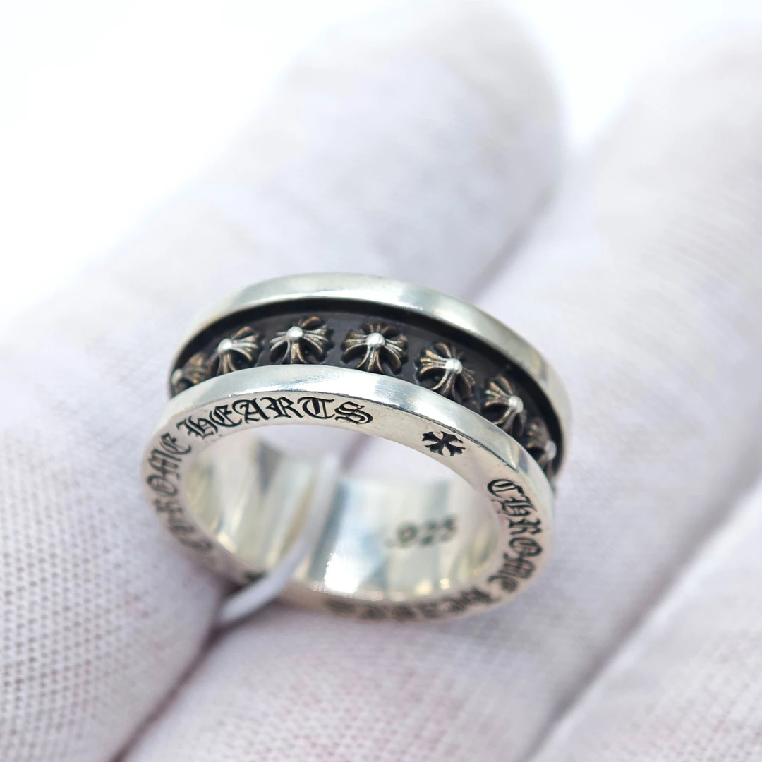 99新 Chrome Hearts/克罗心 克罗心/戒指us5.5码/ht169877
