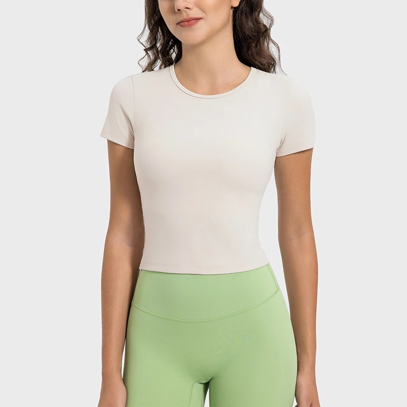 DSS119 透气镂空美背收腰显瘦运动短袖