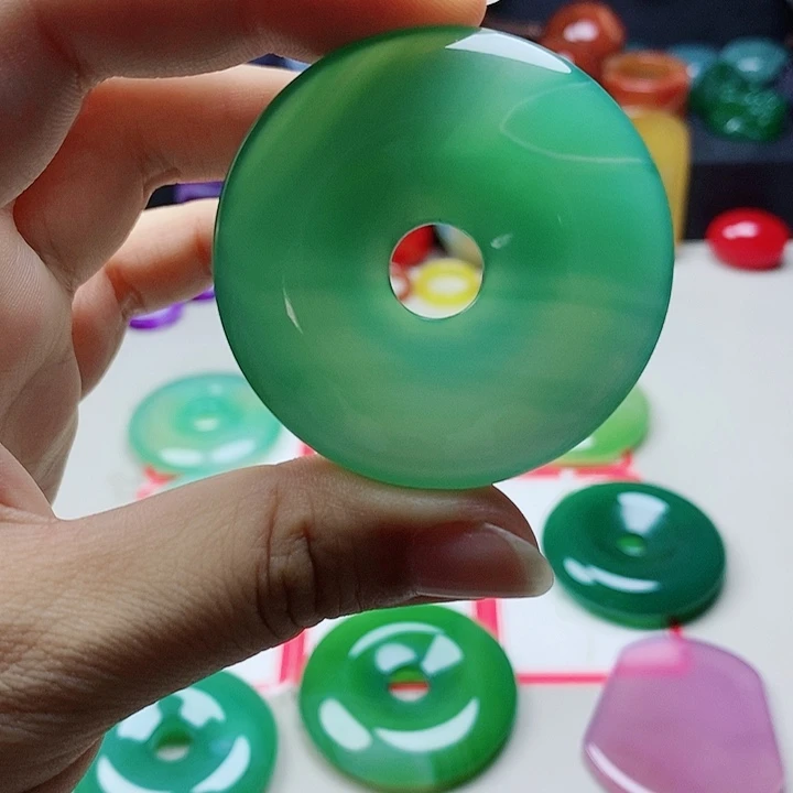 玛瑙/玉髓吊坠(不含链)未镶嵌陈*