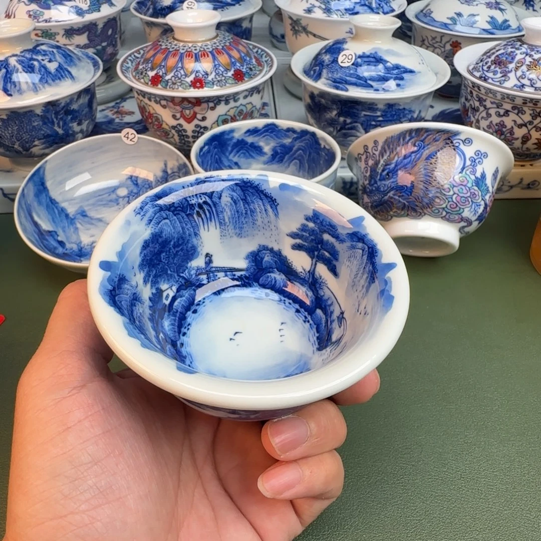 纯手工纯手绘茶具50