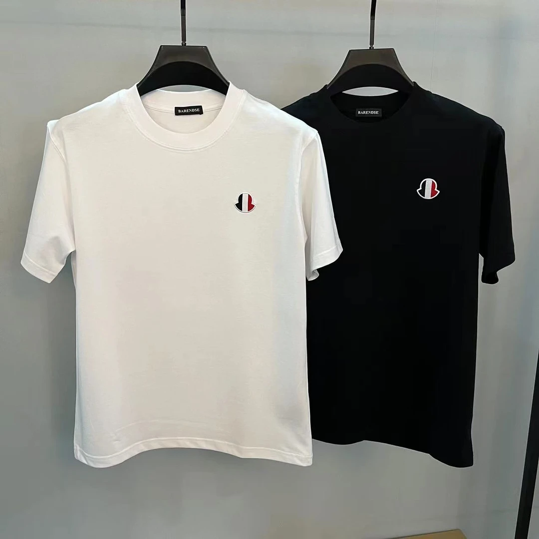 【E09小帽子刺绣】短袖男女同款