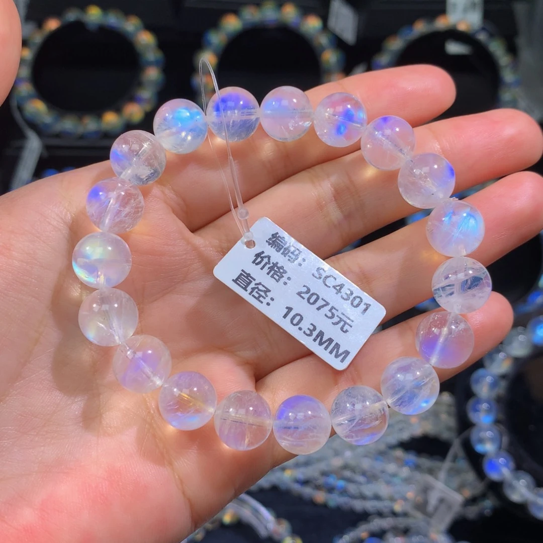 月光石手链未镶嵌蓁*SC4301#10.3mm