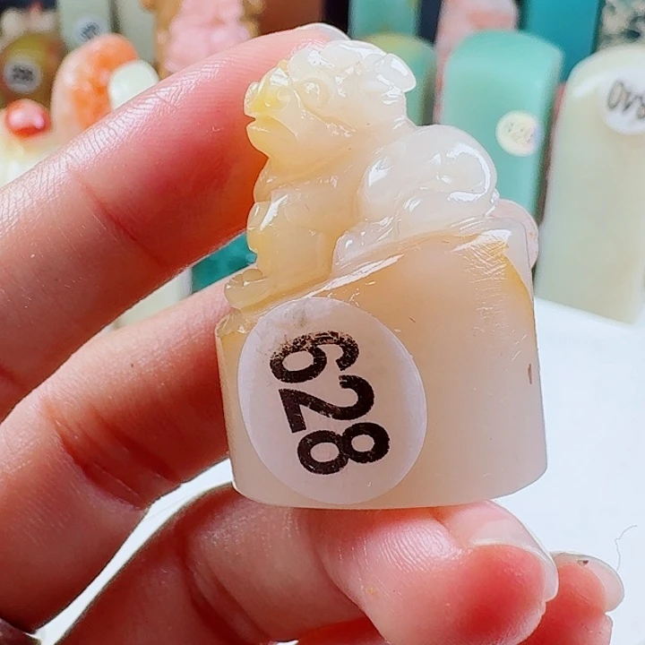 寿山石印石有根印石章料…..