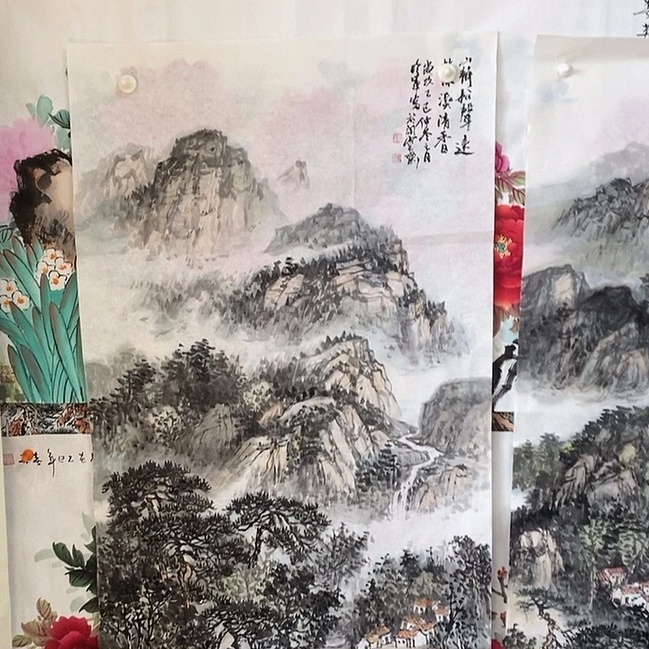 -***→国画李珍军68.138手绘画哦