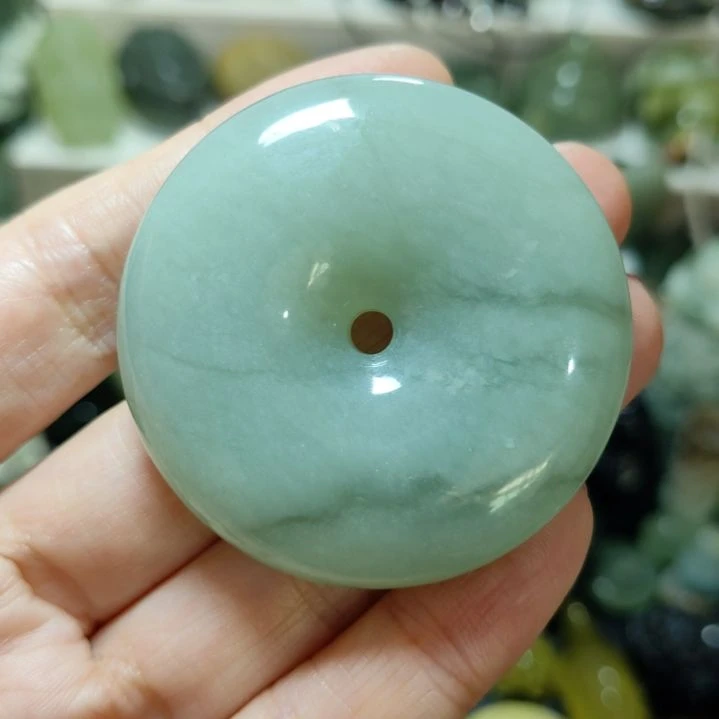 岫玉平安扣未镶嵌