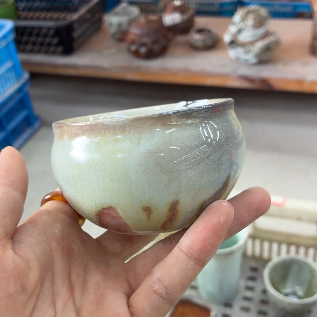 陶园柴烧精品高货467打磨