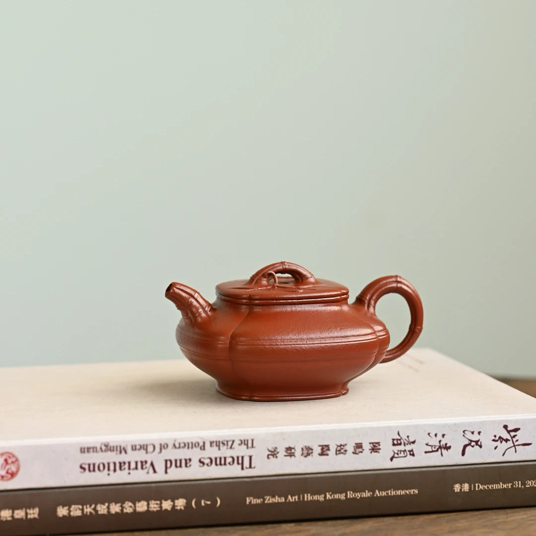 四方虚竹·全手工  大拍陶手雷罡作品(师承范伟群)210cc