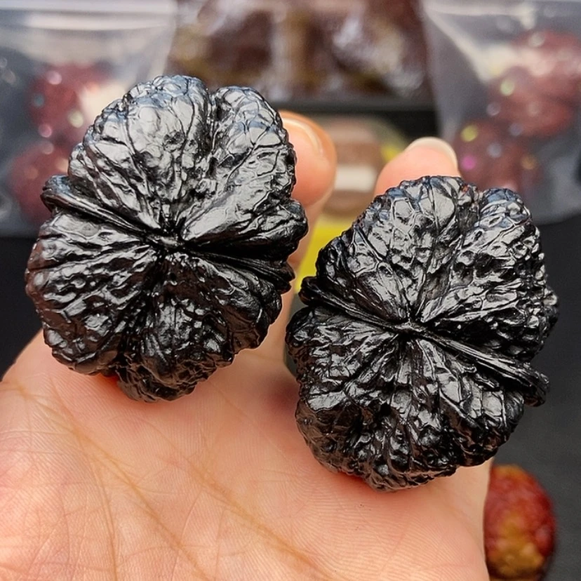 【闪购商品】把件文玩核桃43尺蝴蝶蟾