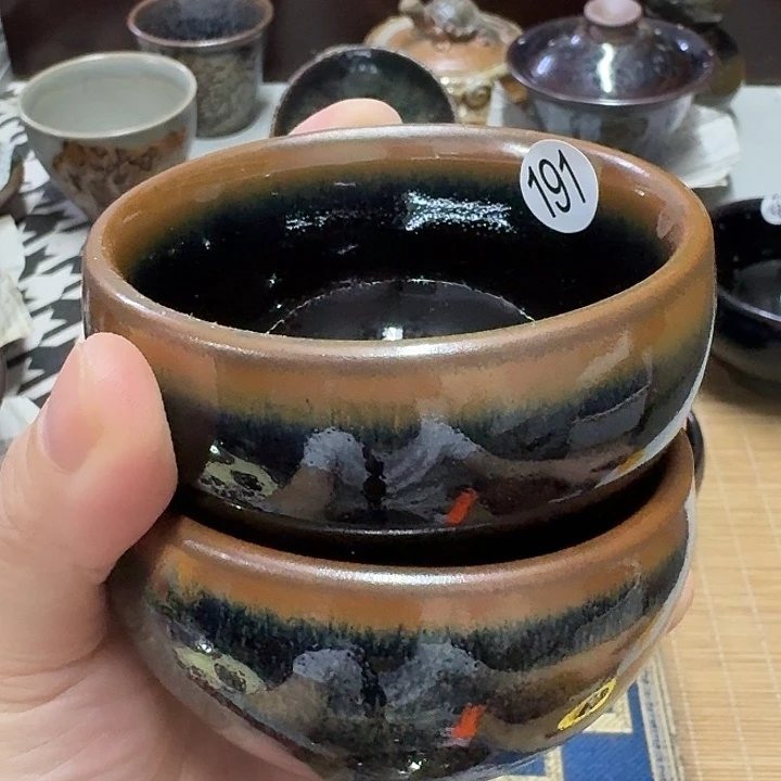 茶盏191 坚记茶盏摆件