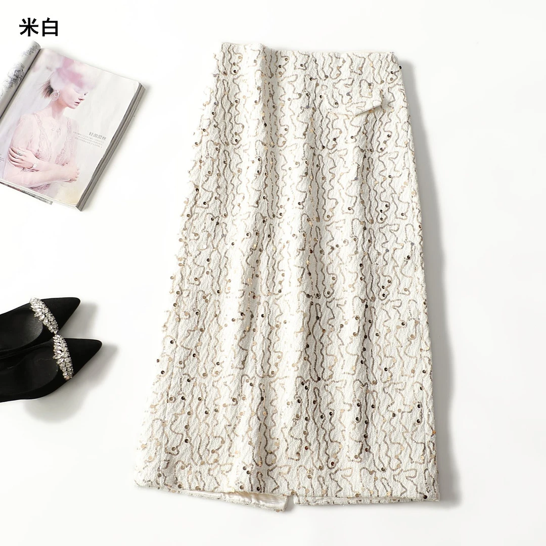 412956冬加长半身裙