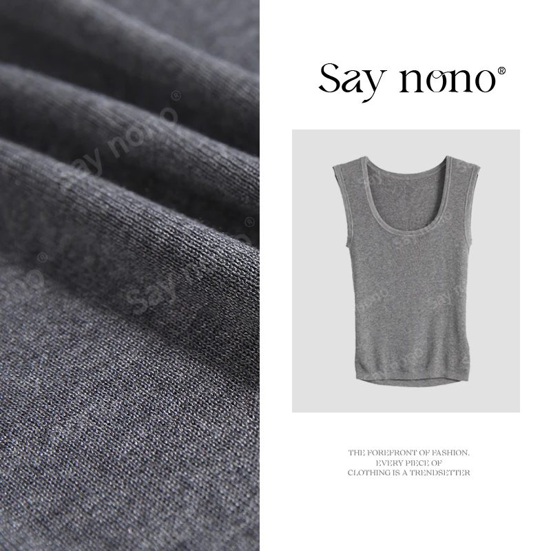 懒猫nono│Saynono 日本三醋酸针织背心/XXHJ6918