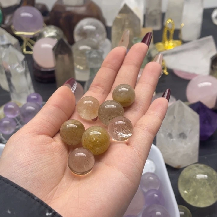 水晶38未镶嵌大*~天然水晶