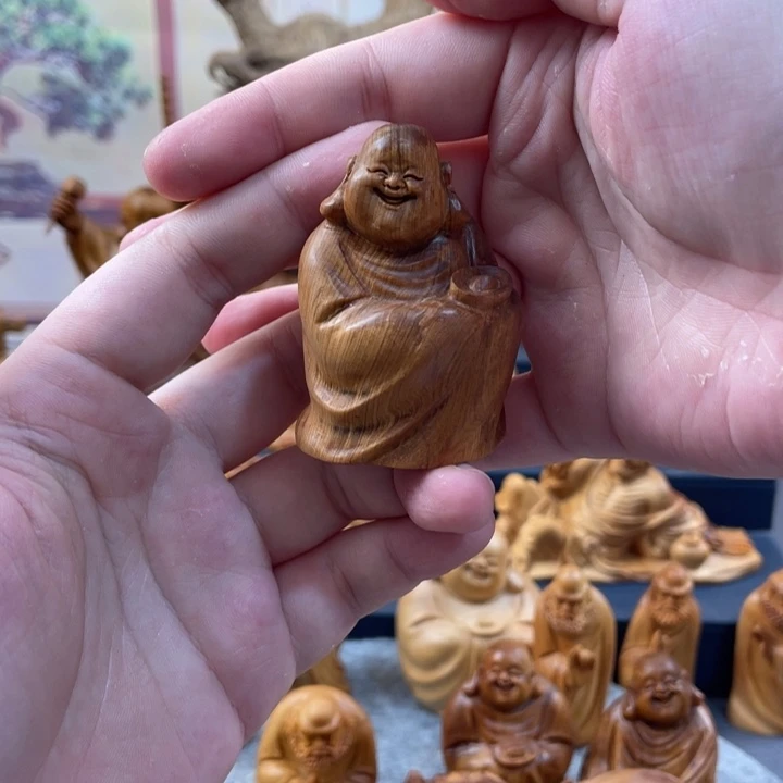 柏木（崖柏）太行崖柏根雕摆件乐乐1