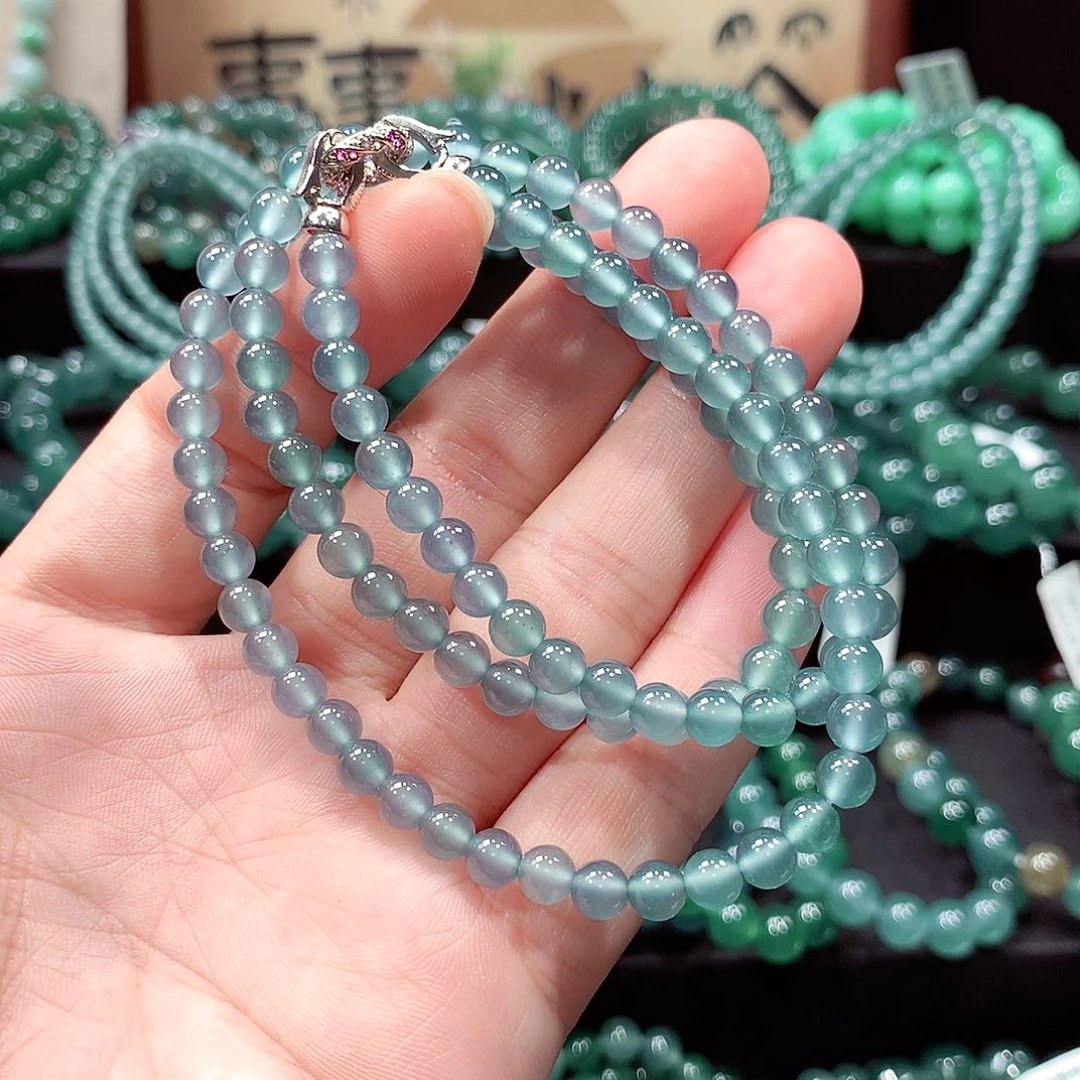 未镶嵌手链翡翠卡5.5