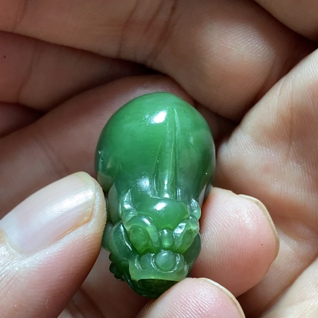 和田玉（碧玉）未镶嵌挂件