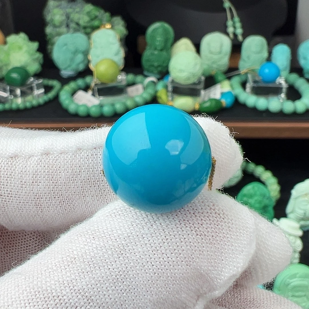 绿松石未镶嵌绿松石主播万丽