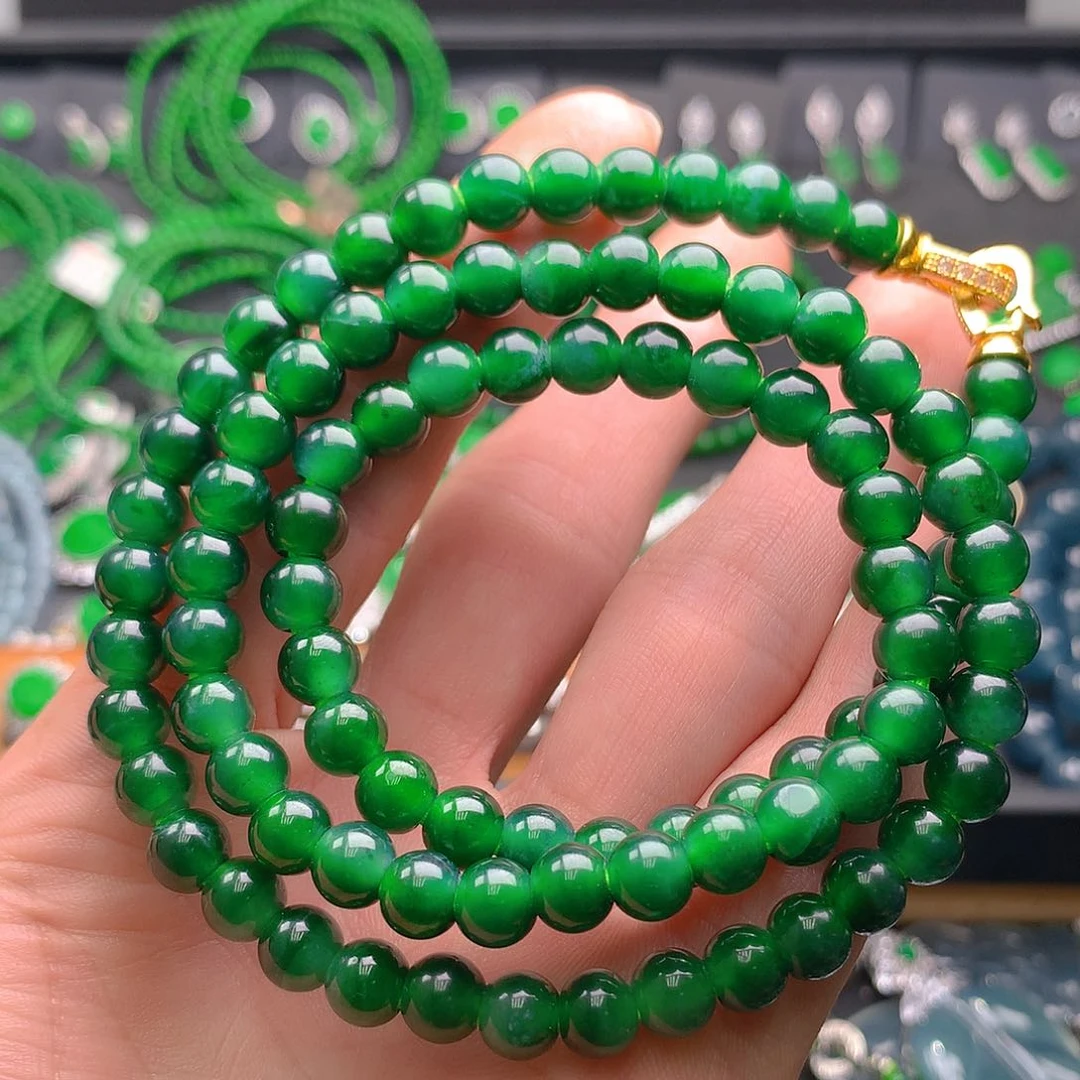 未镶嵌手链翡翠翡翠7.0