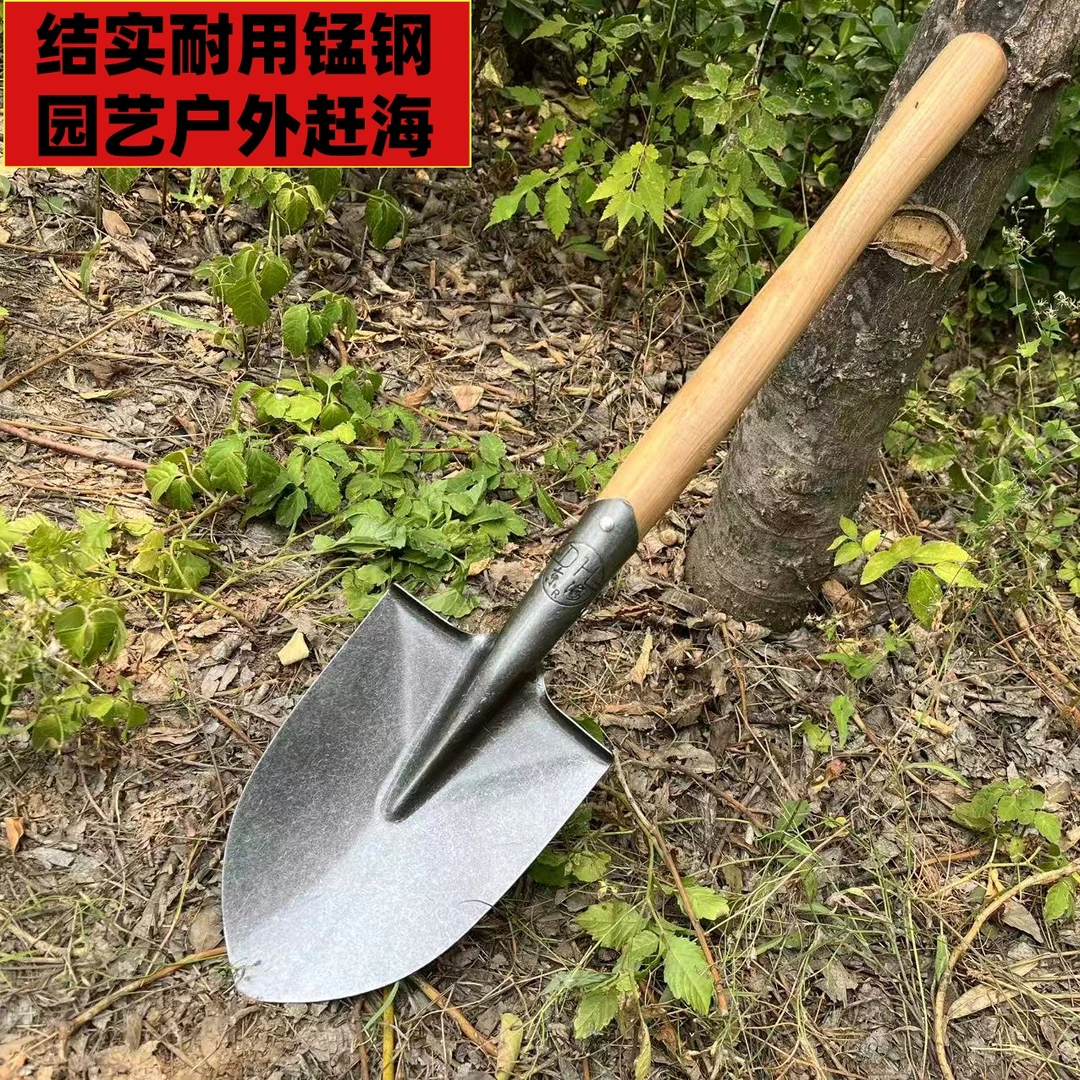 锰钢铲子铁锹家用户外工兵铲铁铲铲雪种菜铲粮食多功能园艺铲子