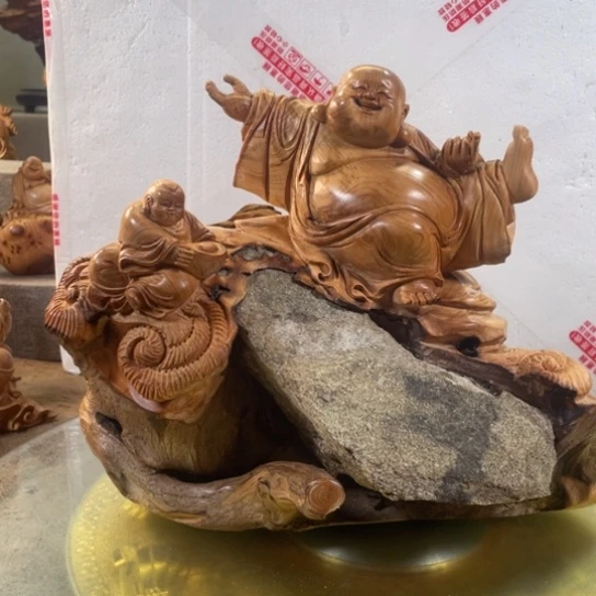 铅***笔柏木（崖柏）崖柏工艺品摆件