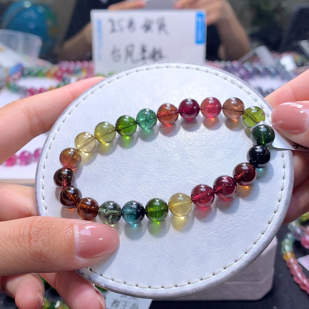 【闪购商品】未镶嵌手串碧玺8.8m净体