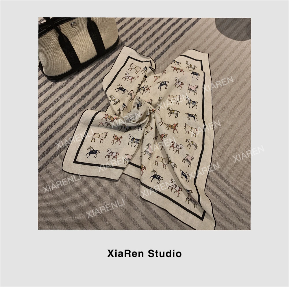 XIAREN【粉丝福利小马丝巾】