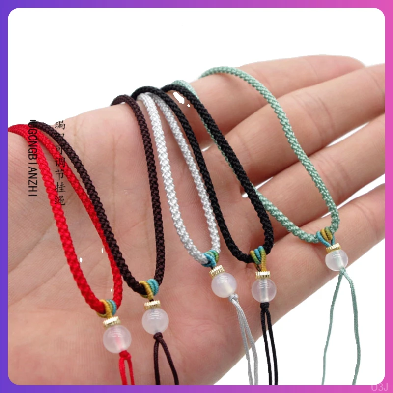 菠萝素 螺纹玉线非金属耐磨绳项链项链绳吊坠绳子挂件绳挂绳绳