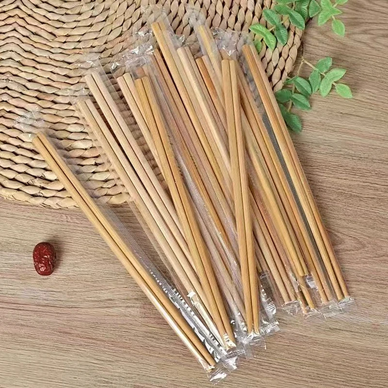 一次性筷子批发独立包装饭店专用竹筷商用高档火锅外卖加长快筷子