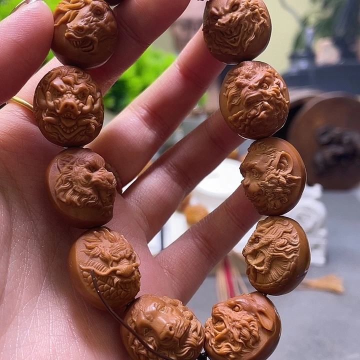 橄榄核吊坠橄榄核雕