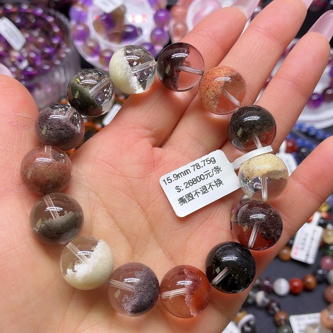 水晶未镶嵌手链手链