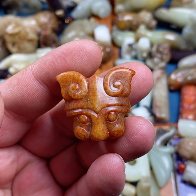 【闪购商品】和田玉挂件未镶嵌用****7