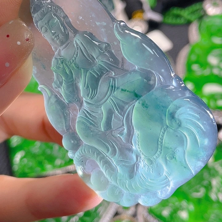 翡翠颈饰未镶嵌59，