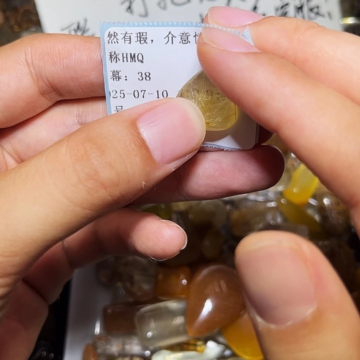 *****烟晶戒指银S925镶嵌