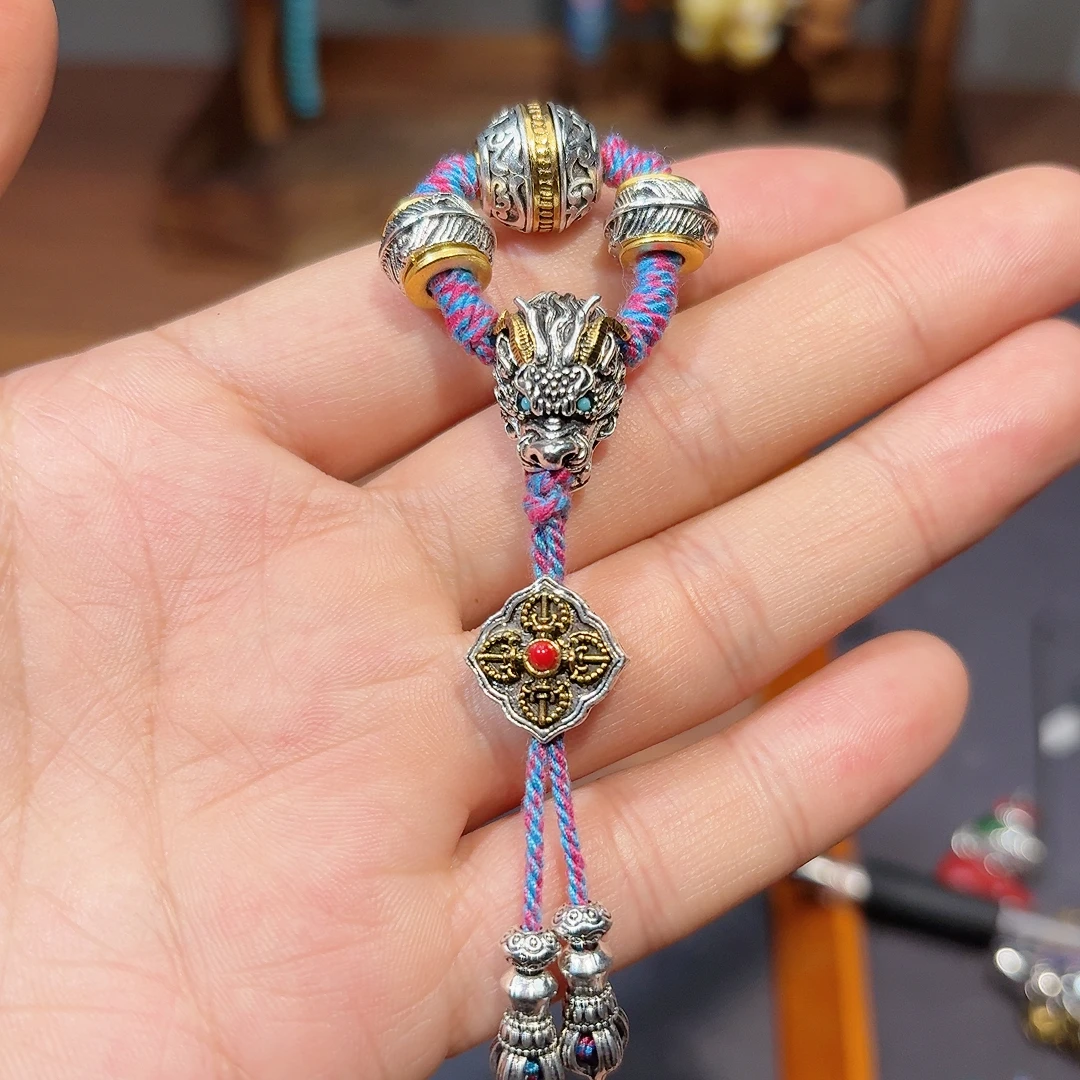 010号龙，文玩配饰1.1以内的串通用金刚全套星月文玩配饰套装