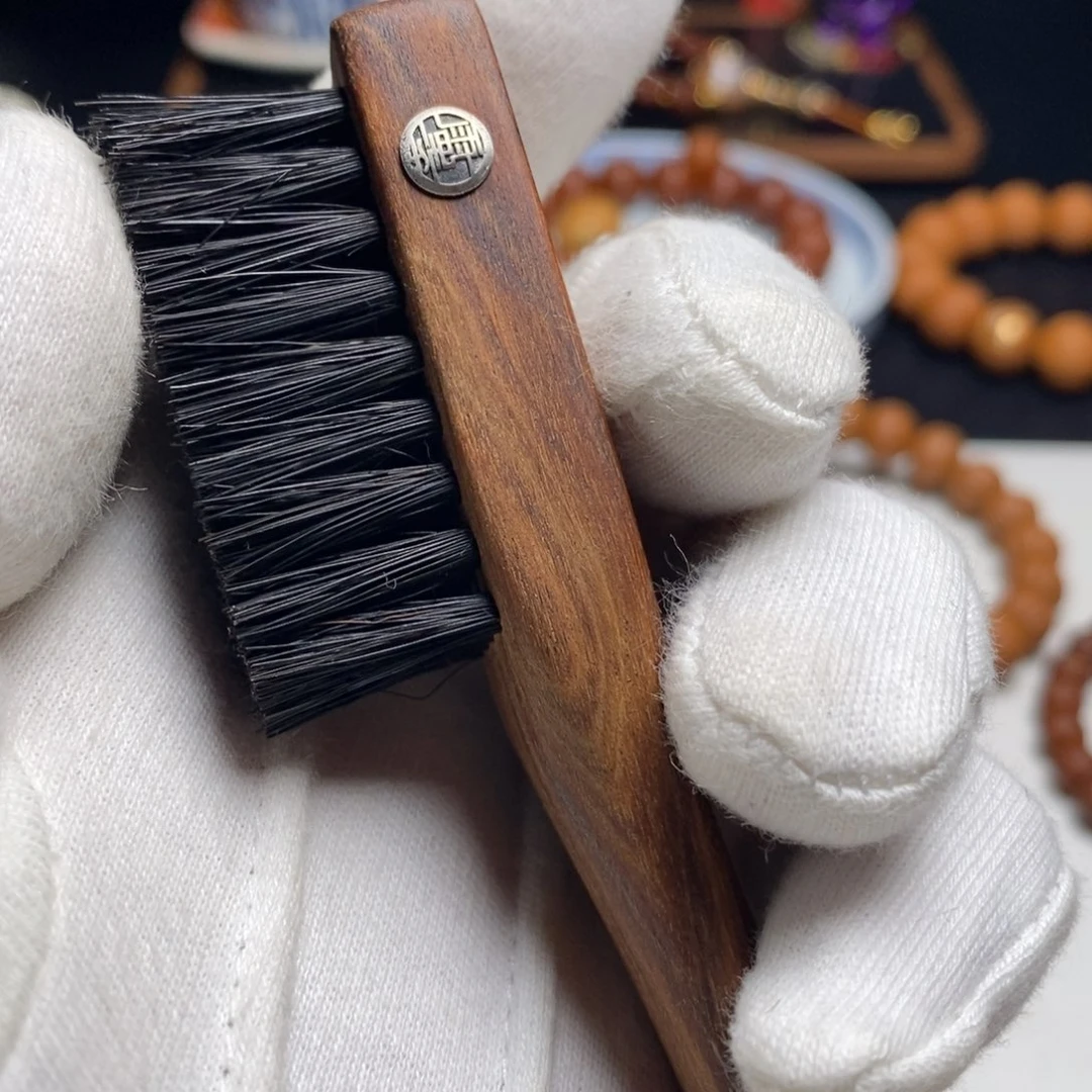 猴头核桃手串刷子