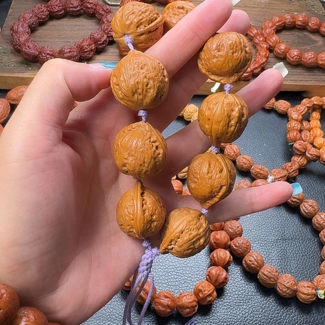 文玩核桃手串桃心手持