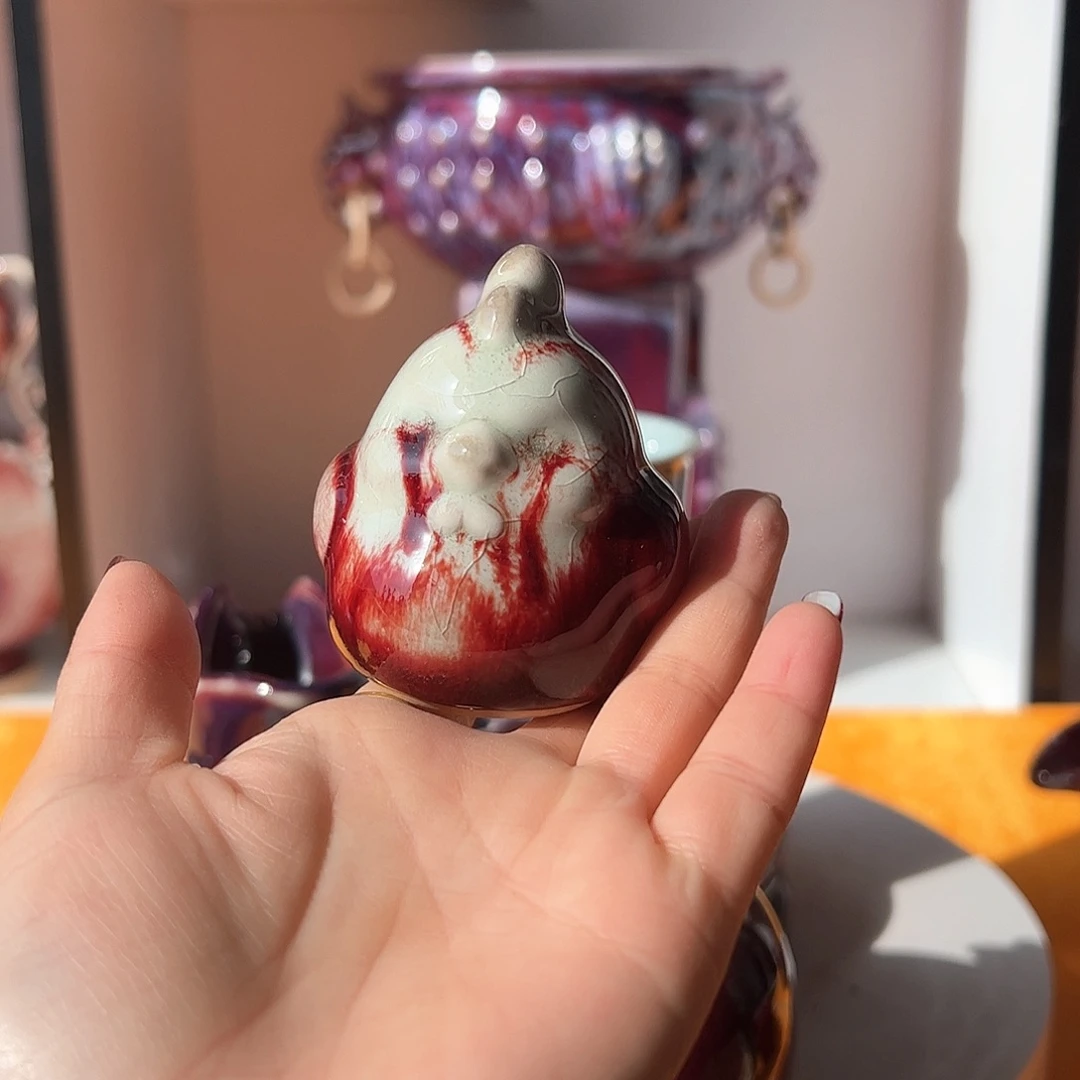 摆件郑家钧窑摆件